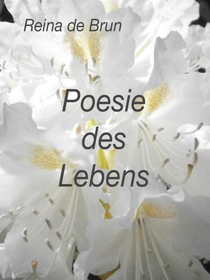 cover image of Poesie des Lebens